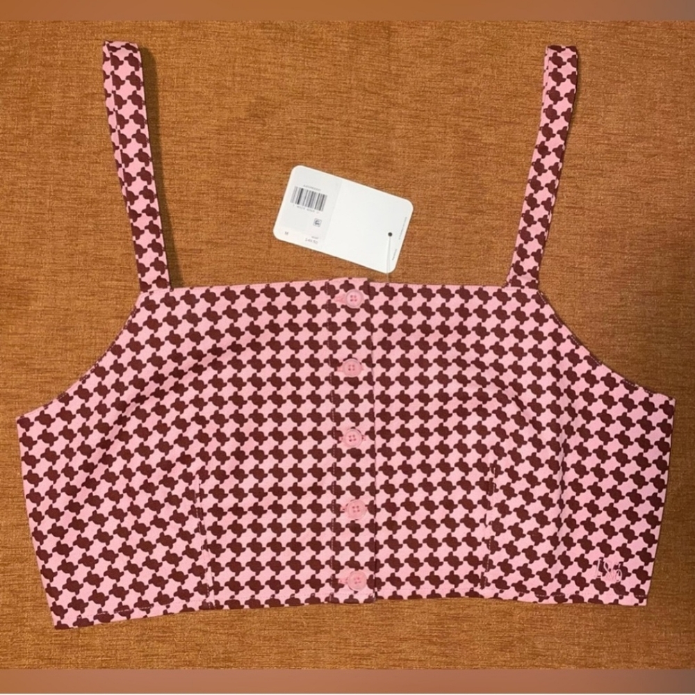 NWT Levi's Nadia Crop Top Size L - Picture 8 of 13
